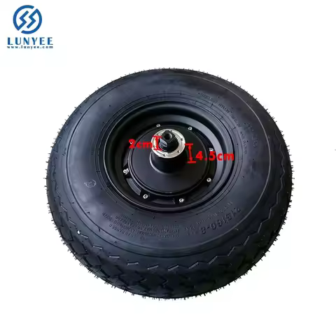 60V 1500W 2000W 18 Inch Hub Motor Electric Scooter Motor Kit fa t Tire 18*8.50-8 Front Wheel E Bike 