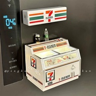 711 Convenience Store Refrigerator Stickers Magnet Stickers Freezer Supermarket Model 3d Three-Dimen