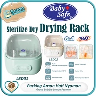 Baby Safe Sterilize & Dry With Drying Rack