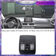 [P K A M] KA5E-69-970 75 Reading Lights Assembly with Sunroof Switch Overhead Lamp for 3 Axela -5 6 