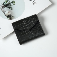 Gratis Ongkir - Dompet Lipat Kulit Buaya / Dompet Wanita Import / Wallet / Dompet Mini Wanita