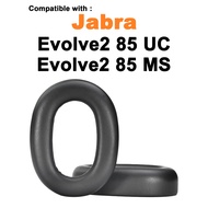 Suitable for Jabra Evolve2 85 UC / Jabra Evolve2 85 MS replaceable earphone sponge earflap ear pad
