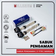 Universal 3-Point Car Seat Belt | Automatic Safety Belt | Strong & Comfortable Car Safety Belt