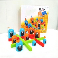 Qijilian Chess Interactive Family Children's Early Education Puzzle Game Desktop Gobblet Gobblers