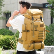 80L Large Capacity Hiking Backpack, Nylon Cloth Zipper