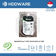 SEAGATE Exos™ 6TB 7.2K 6G SATA 512e 3.5" HDD // ST6000NM0115 // 1YZ110-00X