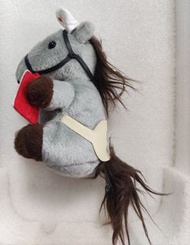 香港賽馬會 絕版薄荷糖馬仔毛公仔匙扣