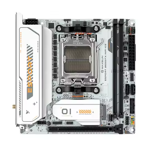 Maxsun Esport B650ITX Wifi RGB Motherboard Amd B650 Am5 Socket Support Ryzen 7000-9000 Series Proces