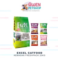 READY Excel Cat Dry Food 20kg - Makanan Kering Kucing (1 KARUNG)