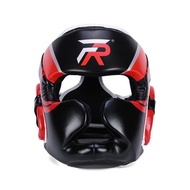 A/🏅KUANG QUAN Boxing Sanda Helmet Head Protection Muay Thai Fighting Protective Gear Adult Fighting Training Face Care E