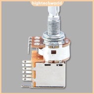 Short Shaft Guitar Potentiometer A500K/B500K/A250K/B250K Guitar Potentiometer Push Push Potentiomete
