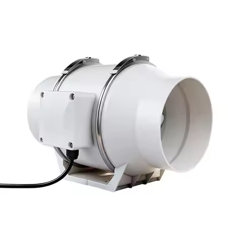 Duct Fan Diagonal Flow Booster Fan Powerful Silent Ventilation Fan Bathroom Exhaust Industrial