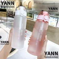 YANN 780ml Sports Water Bottle Girl Boy  Plastic Drinking Bottle