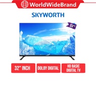 Skyworth 32 Inch HD Basic Digital TV 32STD2000 | Dolby Digital | Boundless Screen Design
