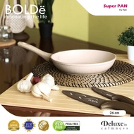 Wok pan Bolde granite size 26cm super pan beige frying pan