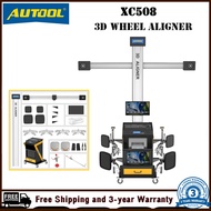 AUTOOL XC508 เครื่องจัดตำแหน่งล้อ3D -ระบบจัดตำแหน่งอัตโนมัติเต็มรูปแบบยาง