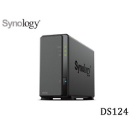 Synology DS124 (1Bay/Realtek/1GB) NAS Network Storage Server Tax Included