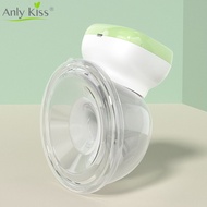 zhiwen1 Anly Kiss Breast Hands Free Wearable Electric Breastfeeding Pump Portable Low Noise Strong S
