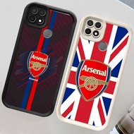 CH2 Arsenal Soft Casing for Realme C12 C25 C25S OPPO A15s C15 A35 A15 Protective Case