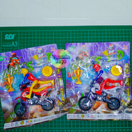 Mainan Sepeda motor Trail piala uk kecil