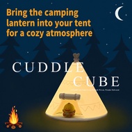 Tent Silicone Night Light, Healing Creative Ambient Lamp for Bedroom, Warm Light, Timing Function, 3