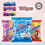 Mini Mentos Roll chewy candy dragees 100pcs
