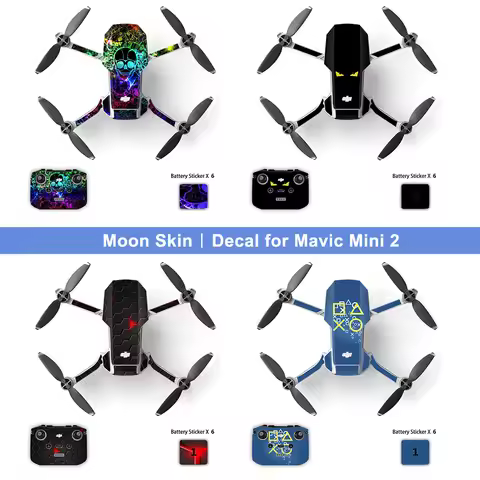 Skin Wrap for DJI Mavic Mini 2 Vinyl Decal Sticker Cover for DJI Mavic