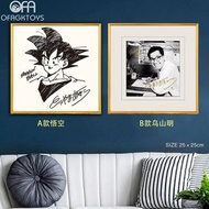 🔥新品預訂🔥千鳥社Billion Birds龍珠 鳥山明&悟空 復刻簽名裝飾畫擺台