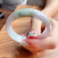 春帶彩翡翠手鐲 | 14圍 | 天然緬甸玉A貨翡翠 | 送禮