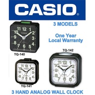 Casio Travel Alarm Clock TQ-140 | TQ-141 | TQ-142 | | TQ