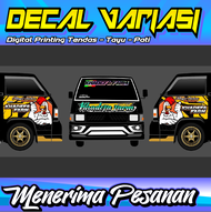 STIKER DECAL L300 STIKER VARIASI MOBIL L300 STIKER PINTU FULL STIKER KABIN DEPAN STIKER KACA CUTTING