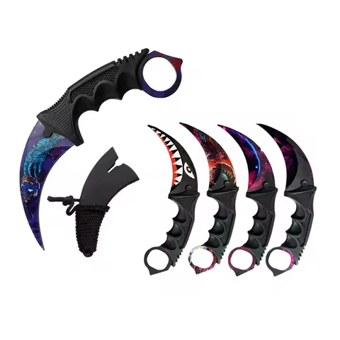 Cs go Knife Hunting Camping Pocket Knife Survival Outdoor EDC Tools Fixed Blade Csgo Knives