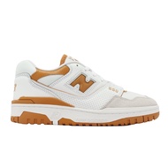 New Balance 550 NB Retro Shoes Men's Women's White Brown Orange Classic Sports [YUBO] BB550LSC D Las