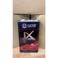 5W50 15W40 10W50 UOS motor engine oil minyak hitam