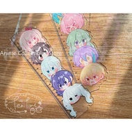 New Anime Project Sekai Shinonome Akito Mizuki Cosplay 15cm Straight Ruler Drawing Tool Student Stat