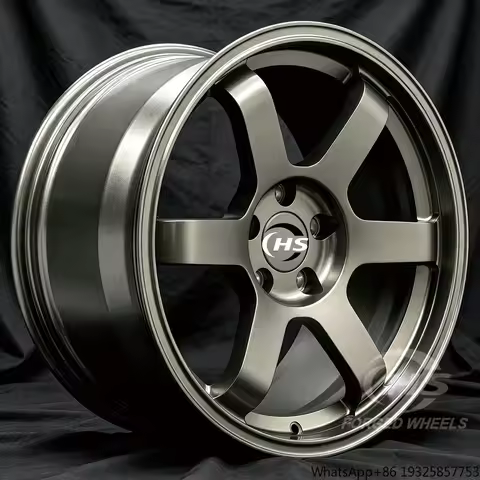 Custom 5x112 5x120 5x114.3 18 19 20 Inch Racing Forged 6061-T6 Alloy Rims Wheels for JDM Style Te37 
