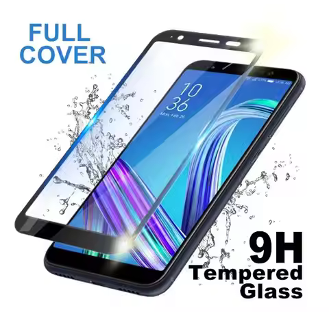Tempered Glass for Asus ZenFone Max M1 ZB555KL Full Cover Protective Glas Screen Protector for ZB555