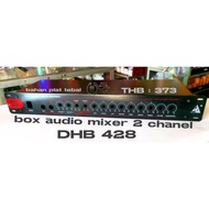 Box power amplifier kit Audio Mixer Plus subwoffer 2 channel Dhb 428