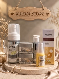 MS GLOW PAKET WHITENING + SERUM GOLD MS GLOW