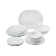 CORELLE 18PC DINNER SET FROST WHITE 18-FT-P