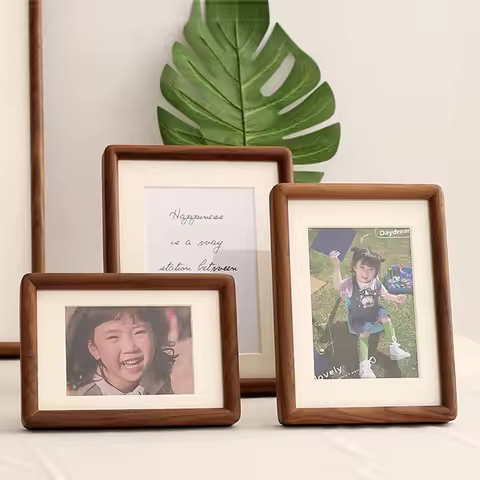 Solid Wood Picture Frame 10X15/15X20/20X25cm Decor A4 Honors Certificate Document High-grade Frame P