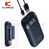 KLARUS - KLARUS K2A 18W智能PD三合一雙槽可換電式充電寶充電器(不含電池)