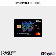 BCA 88 Rising Hologram ATM Sticker - Hologram Flazz Emoney ATM Card Sticker