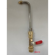 M22*1.5   ball Valve Lock water Gun For Car Wash