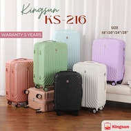 กระเป๋าเดินทาง Kingsun KS-216 Size 18/20/24/28 นิ้ว 4 ล้อ การหมุน 360 ทนทาน น้ำหนักเบา
