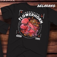 Flowerhorn Fish T-Shirt / Tree / Ornamental Fish Hobby T-Shirt Flower Horn T-Shirt