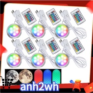 6pcs Remote Control RGB LED Lamp Kit 001 for  Lab H2D/X1/P1P/A1 Mini  Multicolor F RGB Includes