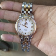 jam tangan titoni space star auto matic seken. bekas. second all, ori