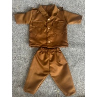 Civil servant costume, civil servant uniform, newborn baby props