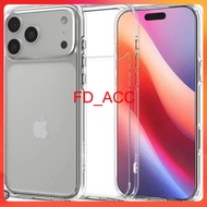 Anti Yellow [Clear Hardcase iphone 17 / 17 Air / 17 Pro / 17 Pro Max ] Clear Case Sp1g3n Transparent